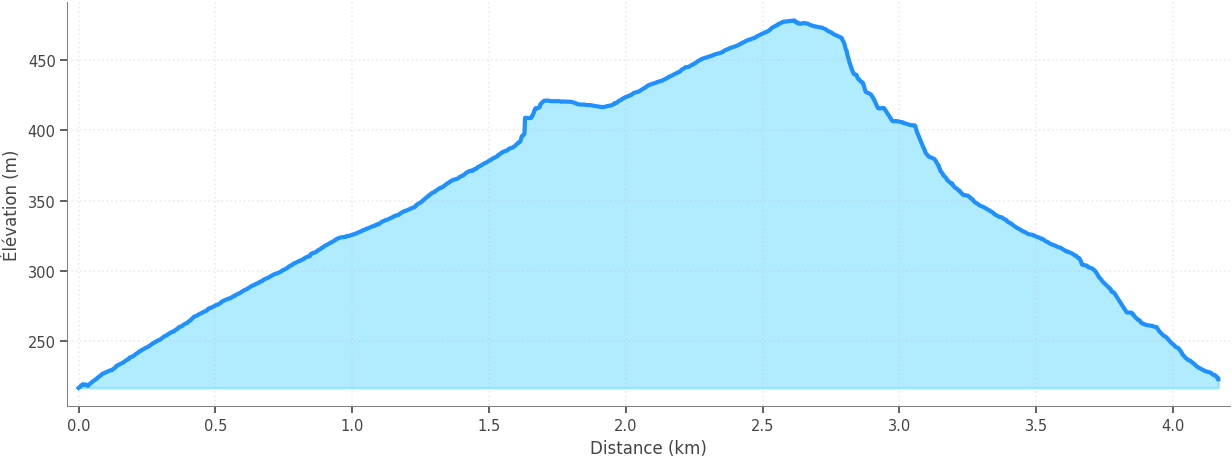 Profil altimétrique