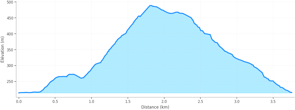 Profil altimétrique