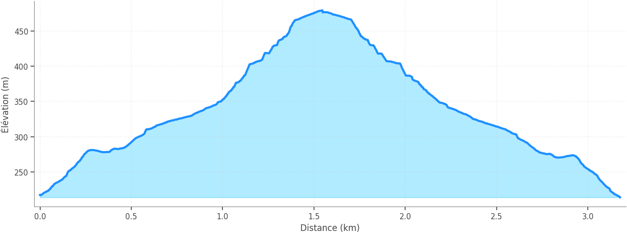 Profil altimétrique