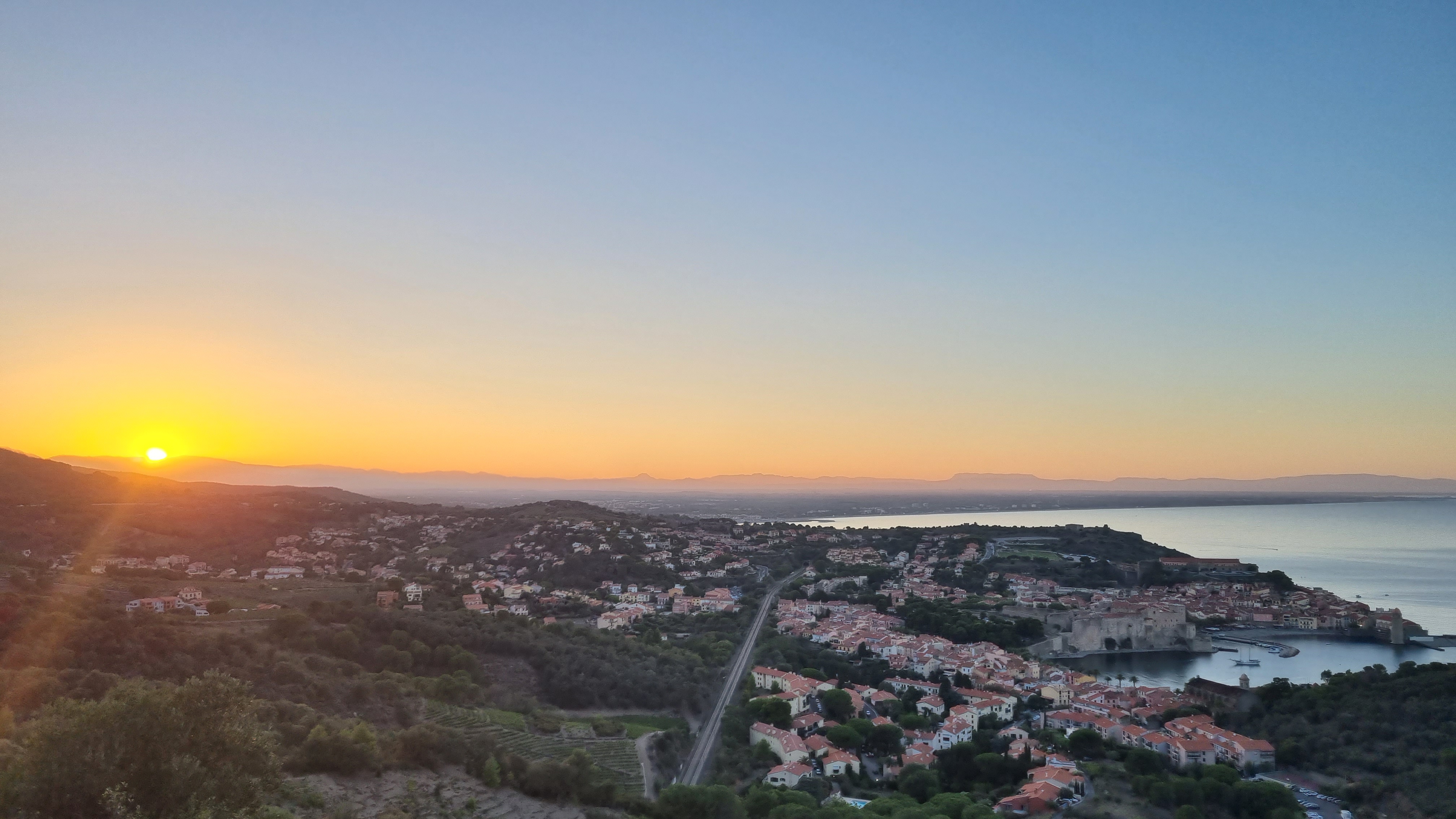 Aperçu de la sortie Sortie à Collioure pour le couché de soleil.
