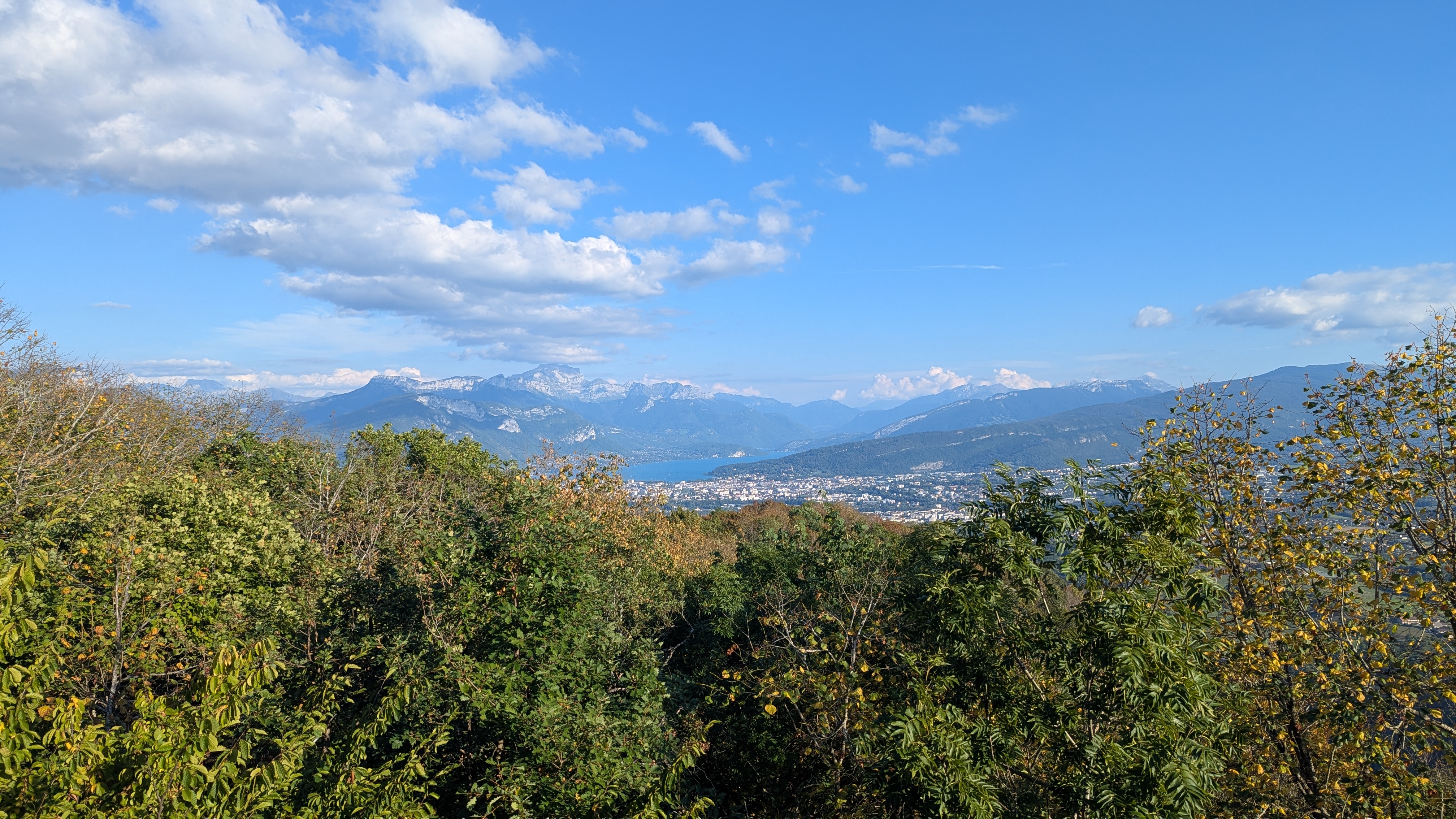 Point de vue sur Annecy