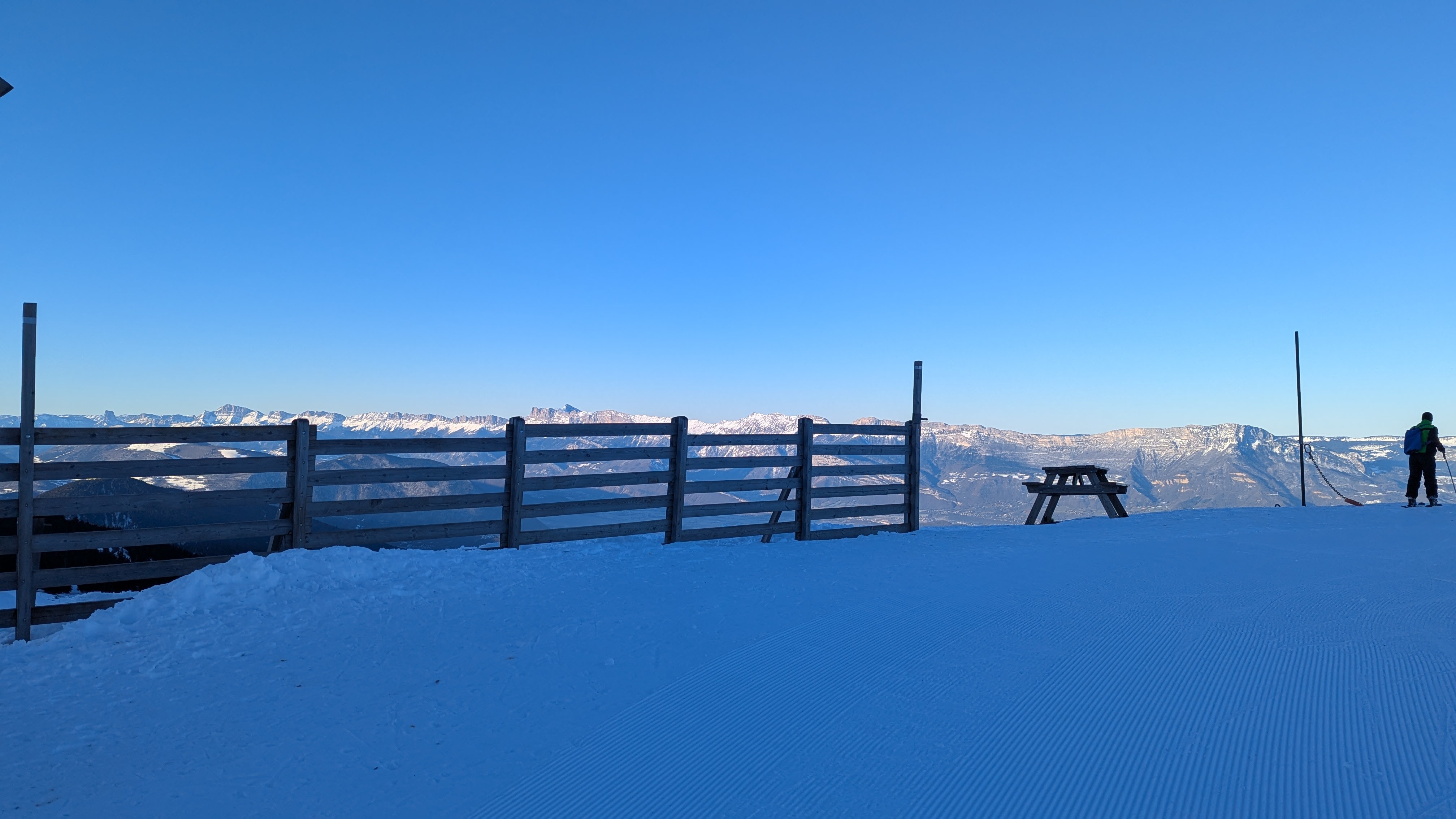 Aperçu de la sortie Chamrousse du premier janvier