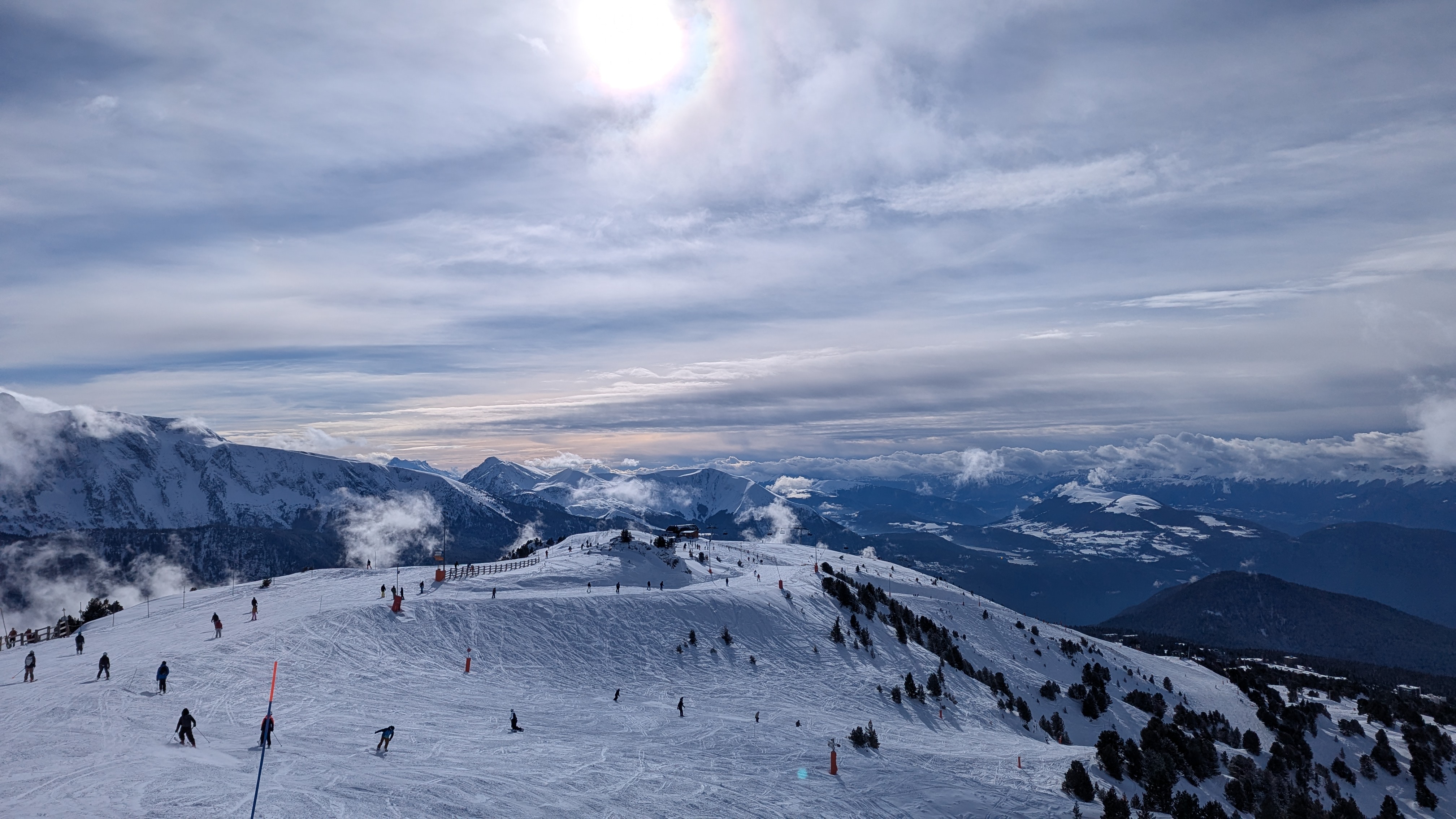Chamrousse dans une bonne neige